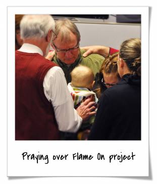 Praying over Flame On