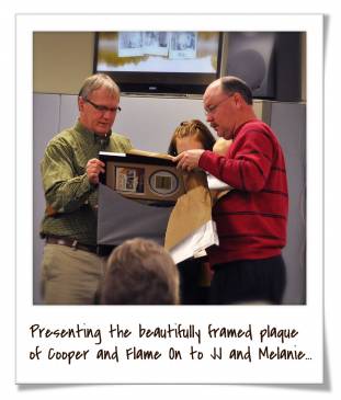 Tim Wildmon and JJ Jasper Opening Plaque